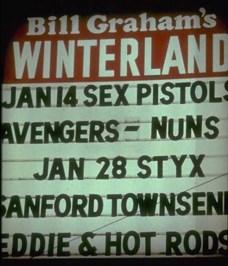 78 01 14 sex pistols nuns styx winterland